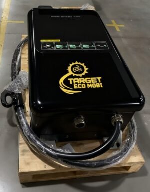 Target EcoMobi fecha parceria com fabricante chinês e anuncia chegada de primeiro lote de carregadores para veículos elétricos.